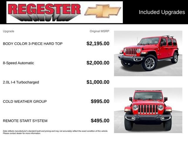 2019 Jeep Wrangler Unlimited Sahara 4x4