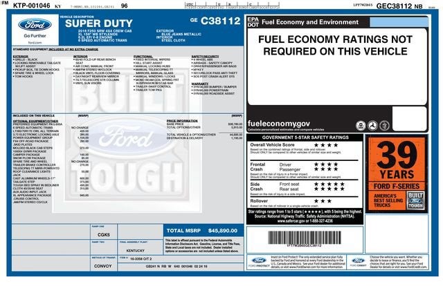 2016 Ford Super Duty F-250 SRW Lariat