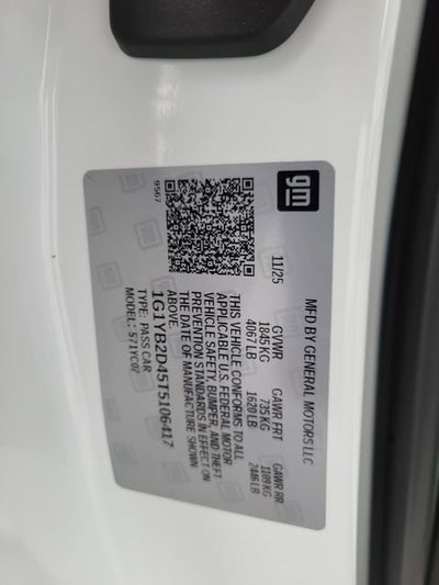 2026 Chevrolet Corvette Stingray 2LT