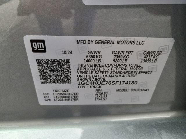 2025 Chevrolet Silverado 3500 HD LTZ DRW