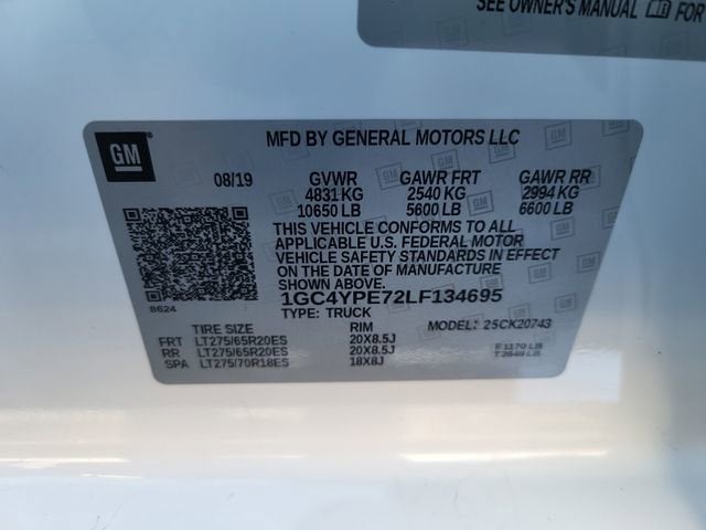 2020 Chevrolet Silverado 2500 HD LTZ