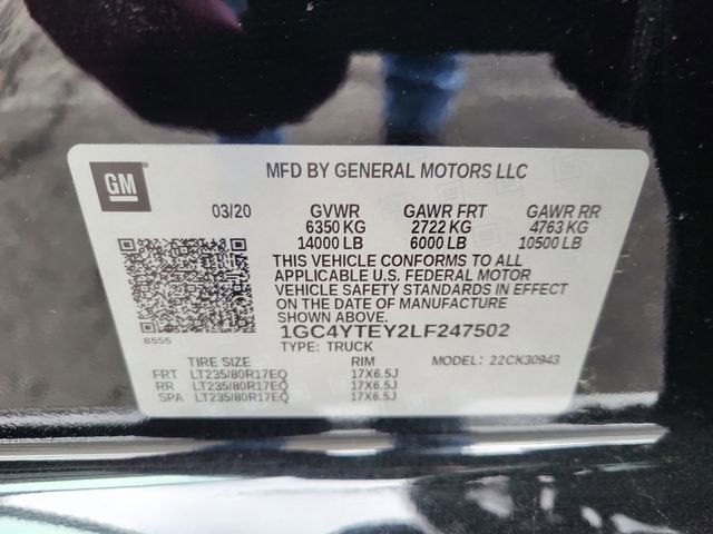 2020 Chevrolet Silverado 3500 HD LT DRW