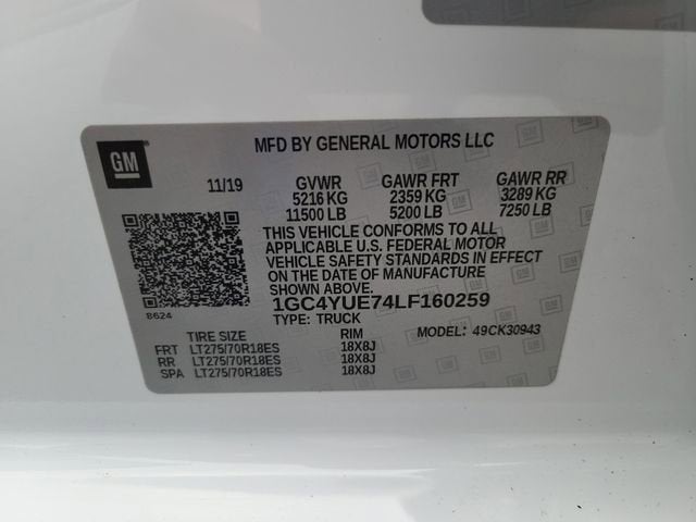 2020 Chevrolet Silverado 3500 HD LTZ