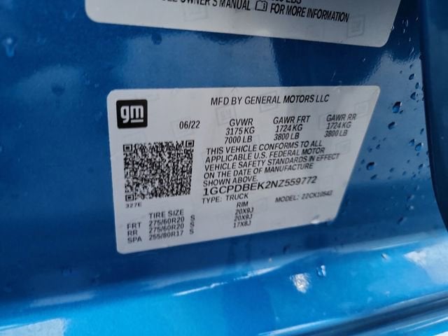 2022 Chevrolet Silverado 1500 Custom