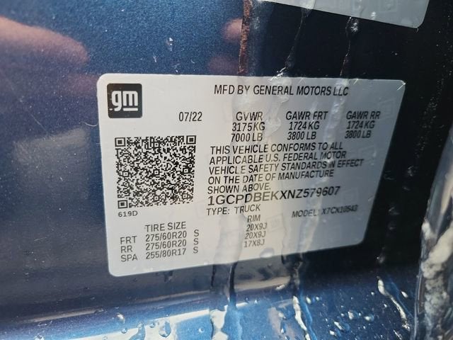 2022 Chevrolet Silverado 1500 Custom