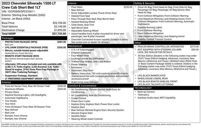 2023 Chevrolet Silverado 1500 LT