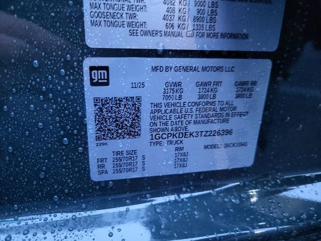 2026 Chevrolet Silverado 1500 LT