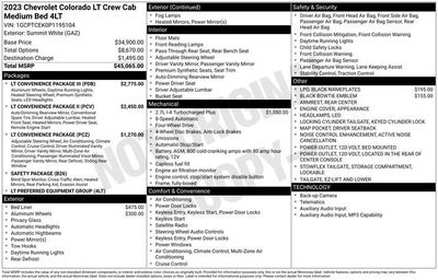 2023 Chevrolet Colorado LT
