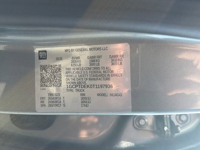 2026 Chevrolet Colorado Z71