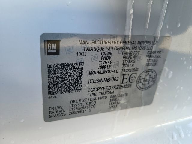 2019 Chevrolet Silverado 1500 LT Trail Boss