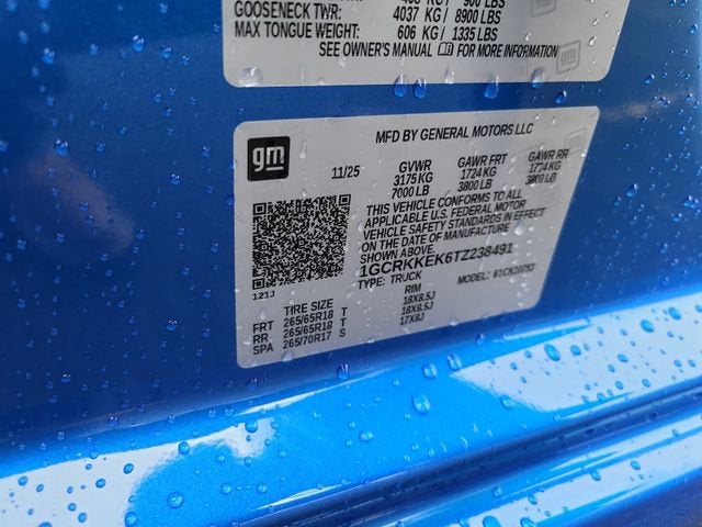 2026 Chevrolet Silverado 1500 LT (2FL)