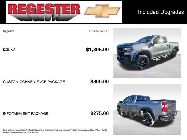 2019 Chevrolet Silverado 1500 Custom Trail Boss