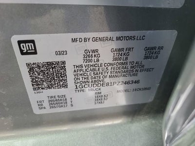 2023 Chevrolet Silverado 1500 LT