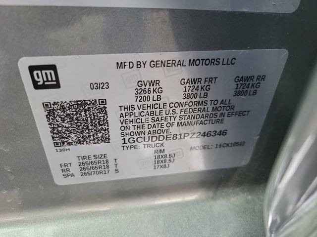 2023 Chevrolet Silverado 1500 LT