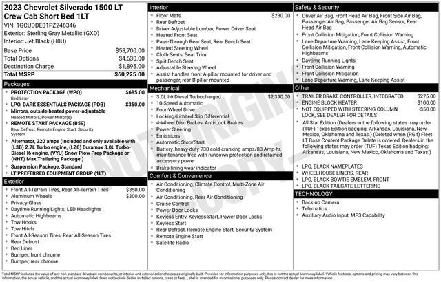 2023 Chevrolet Silverado 1500 LT