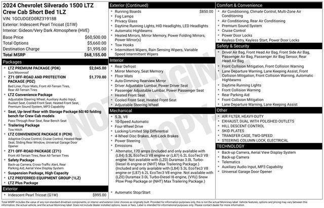2024 Chevrolet Silverado 1500 LTZ