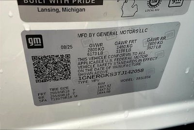 2026 Chevrolet Traverse LT