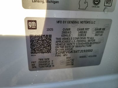 2026 Chevrolet Traverse LT