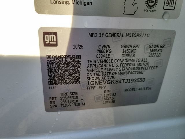 2026 Chevrolet Traverse LT