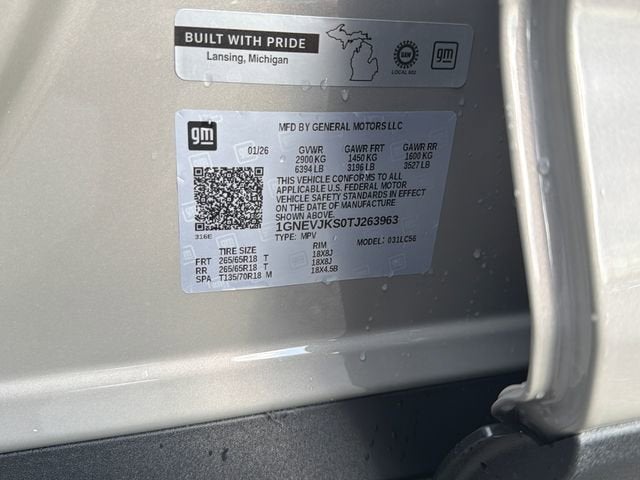 2026 Chevrolet Traverse Z71