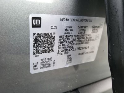 2026 Chevrolet Tahoe High Country