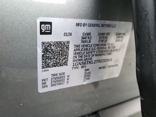 2026 Chevrolet Tahoe High Country