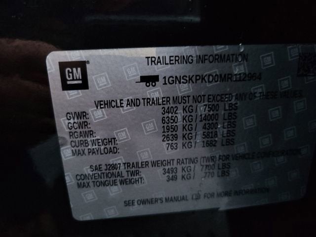 2021 Chevrolet Tahoe Z71