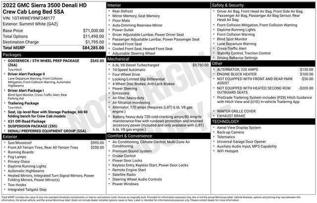 2022 GMC Sierra 3500 HD Denali
