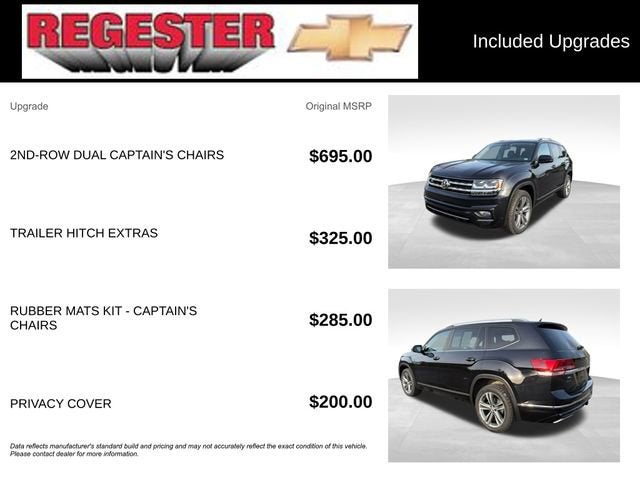 2019 Volkswagen Atlas 3.6L V6 SEL R-Line