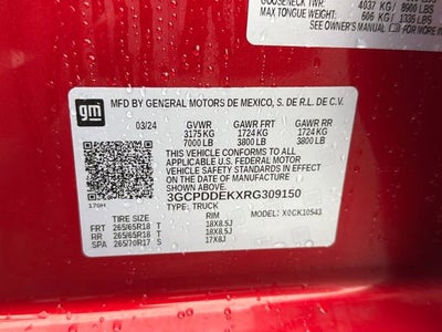 2024 Chevrolet Silverado 1500 LT