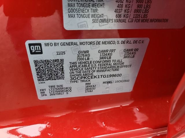 2026 Chevrolet Silverado 1500 Custom Trail Boss