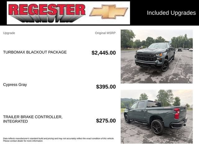 2025 Chevrolet Silverado 1500 Custom Trail Boss
