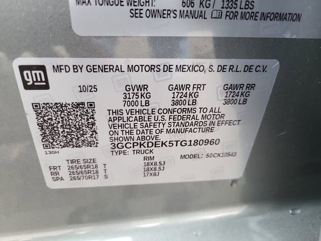 2026 Chevrolet Silverado 1500 LT