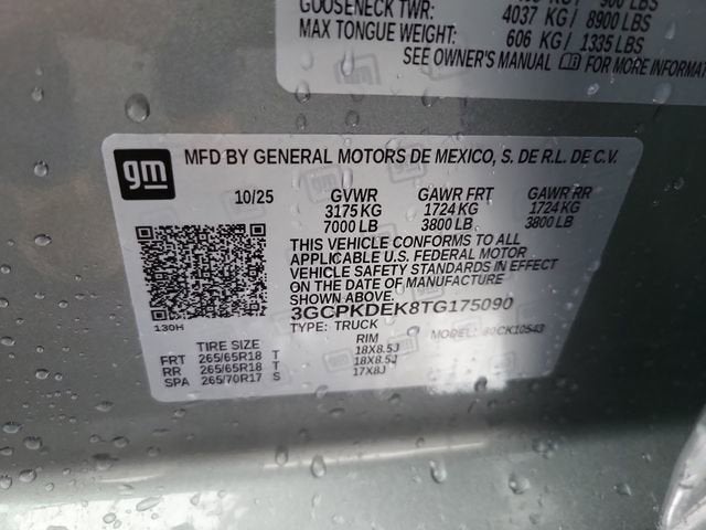 2026 Chevrolet Silverado 1500 LT