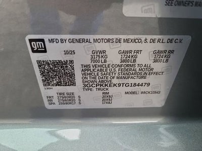 2026 Chevrolet Silverado 1500 LT (2FL)