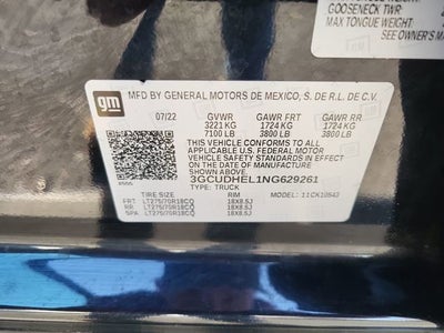 2022 Chevrolet Silverado 1500 ZR2