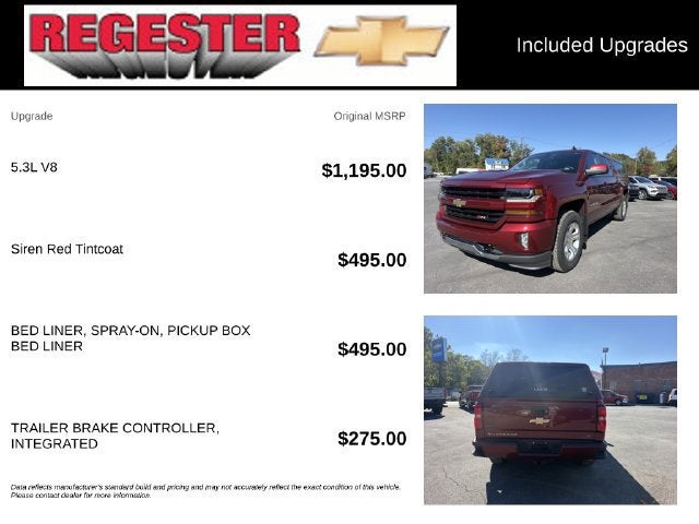 2017 Chevrolet Silverado 1500 LT