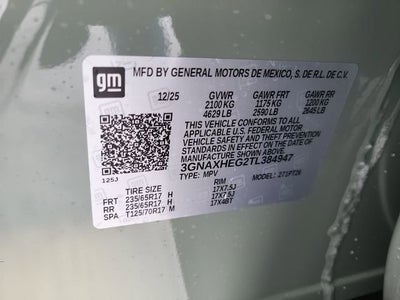 2026 Chevrolet Equinox LT