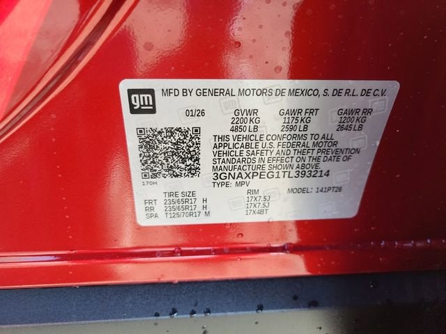 2026 Chevrolet Equinox LT