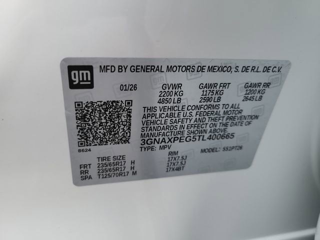 2026 Chevrolet Equinox LT