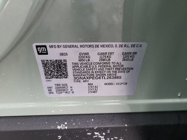 2026 Chevrolet Equinox LT