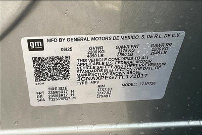 2026 Chevrolet Equinox LT