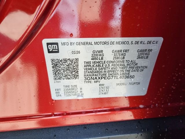 2026 Chevrolet Equinox LT