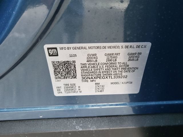 2026 Chevrolet Equinox LT