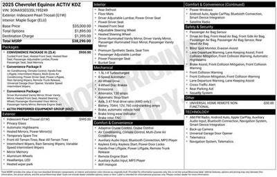 2025 Chevrolet Equinox ACTIV