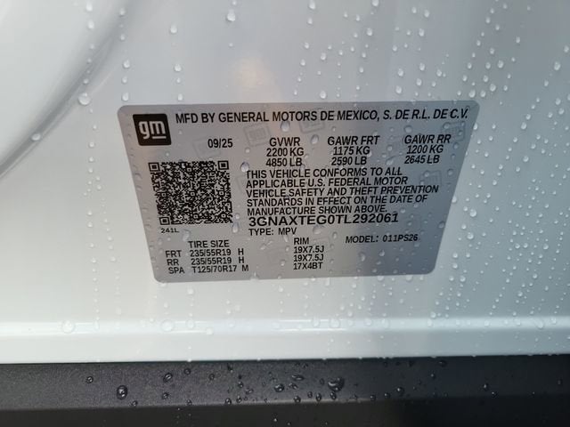 2026 Chevrolet Equinox RS