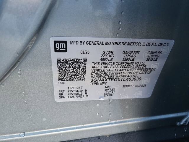 2026 Chevrolet Equinox RS