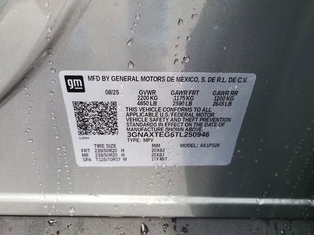 2026 Chevrolet Equinox RS