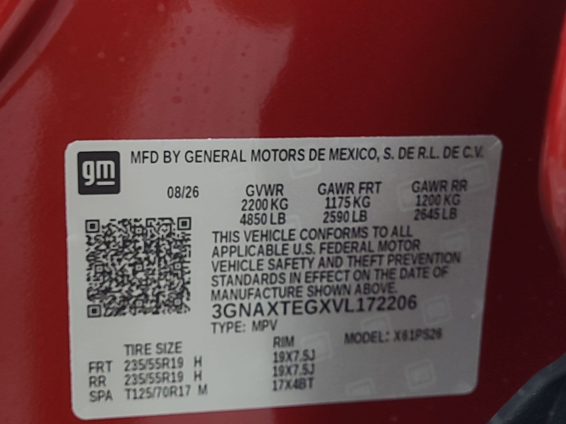2027 Chevrolet Equinox RS