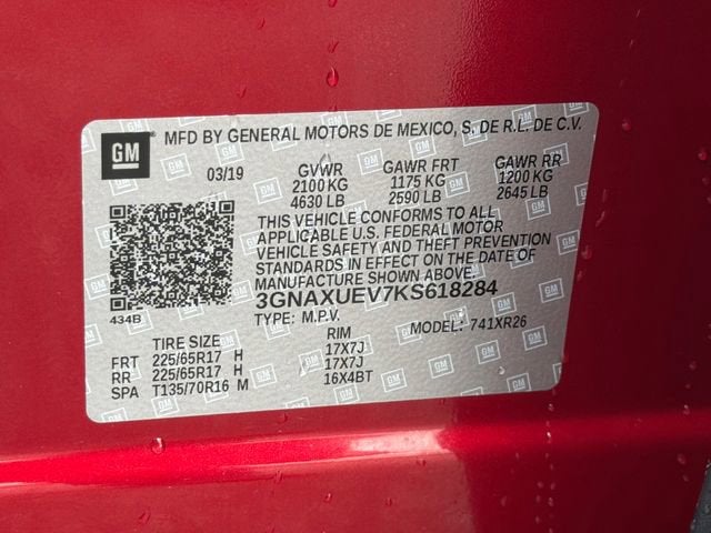 2019 Chevrolet Equinox LT